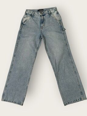 Aeropostale ’90s Baggy Carpenter Jeans – Light Wash Size 4 Regular